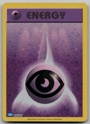 Basic Psychic Energy Classic Collection Trading Card Game Classic 034/034 NM - Image 1 of 2