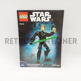 Lego Vintage Instructions Instructions Set 75110 - Star Wars Luke Skywalker Jedi