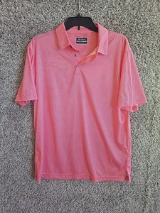 Herren Ben Hogan Performance Rosa Kurzarm Polo Golf Shirt Größe M Large - Bild 1 von 7