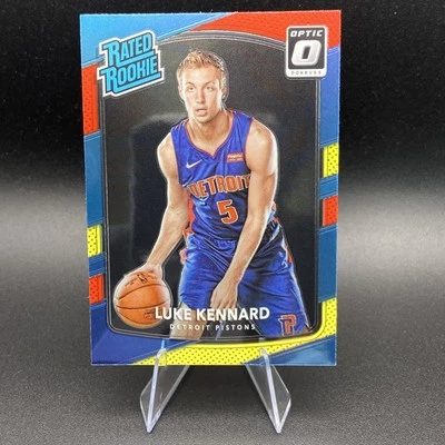2017-18 Panini Donruss Optic - Rated Rookie  Red & Yellow #189 Luke Kennard (RC) - Image 1 of 2