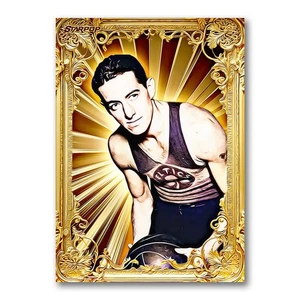 Nat Holman Golden Icon Card 03/20 Starpop Signed Fine Art Print - Picture 1 of 2