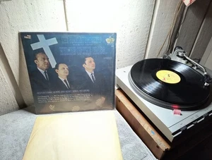 The Stanley Brothers With George Shuffler Hymns Of The Cross Vinyl Lp (Tested) - Picture 1 of 10