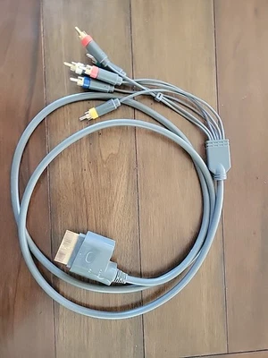 Microsoft Xbox 360 High-Definition HDTV AV VGA Video Cable Cord - Image 1 of 4