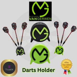 MVG - Michael Van Gerwen Darts Holder/Stand Holds 3 Darts - Picture 1 of 7