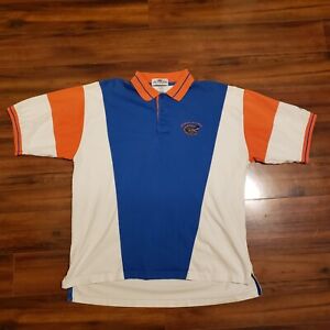 Vintage 90s University Of Florida Gators Ncaa Antigua Sport Polo Shirt Large