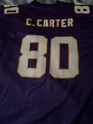 Men's Vintage Cris Carter Minnesota Vikings Jersey Size 2XL Cover