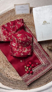 New Indian Pakistani Saree For Women New With Blouse Wedding Latest Sarees Sari