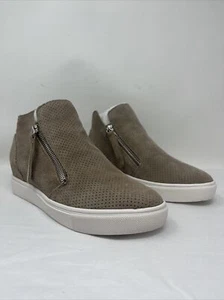 Steve Madden Women’s Caliber Sneaker, Taupe Suede, Size 9.5 M US - Picture 1 of 12