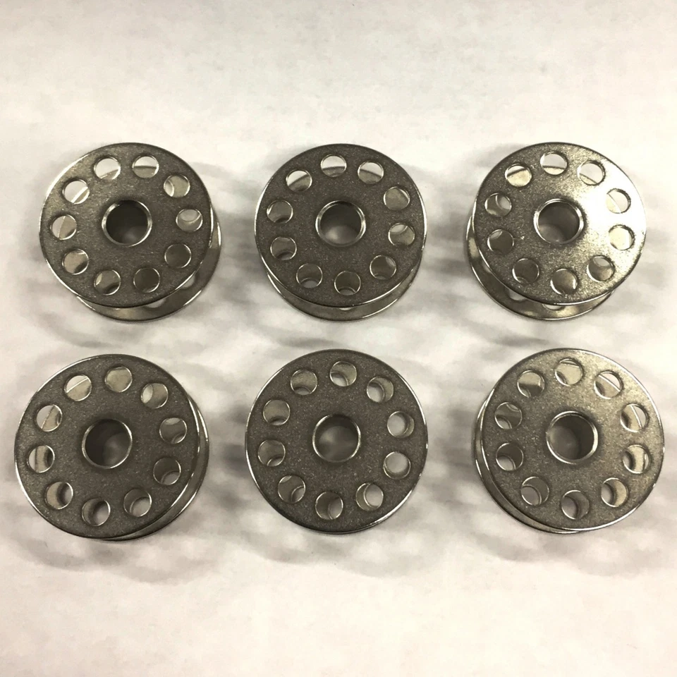 6 шт. Juki Bobbin #400-21610 подлинный для промышленных швейных машин DU-1181 - Изображение 1 из 1