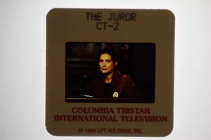 The Juror Demi Moore 1996 Film Movie Promo Photo 35mm Dia #1 - Bild 1 von 2