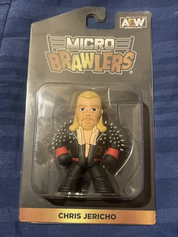 Chris Jericho Micro Brawler AEW Wave 1 WWE WWF NJPW Painmaker Cover