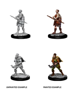 Maravillosas miniaturas sin pintar de D&D Nolzur: guardabosques humano femenino - Imagen 1 de 1