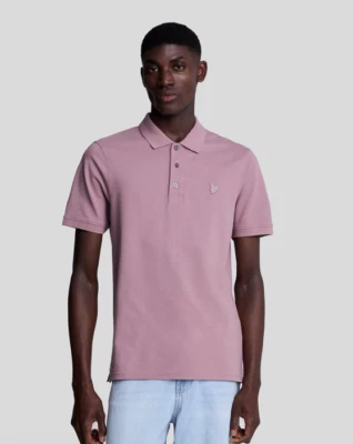 Lyle & Scott Tonal Polo Shirt/Mountain Thistle - Large DHL NEXT DAY SRP £59.99 - Image 1 of 2