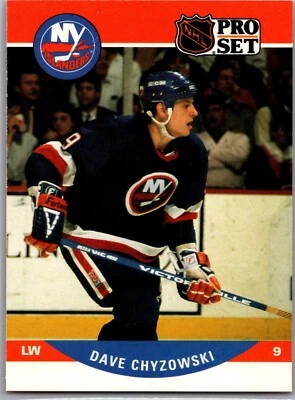 1990-91 NHL Pro Set - #483 Dave Chyzowski - Image 1 of 2