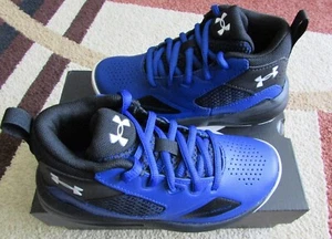 Under Armour Lockdown 5 Royal Blue Shoes 3023534 400 Toddler Boys Size 11K NIB - Picture 1 of 9
