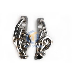 Shorty Exhaust Headers for 2003-2008 Dodge Ram Hemi 1500 2500 3500 5.7L 345 - Picture 1 of 11
