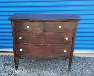 Antique 4-Drawer Oak Dresser