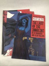 Criminal The Last of the Innocent # 1 2 4 Marvel Icon Ed Brubaker Sean Phillip