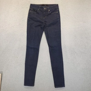 Joe's Jeans Womens Sz 25 Blue The Skinny Dark Wash Mid Rise Casual Comfort Denim - Picture 1 of 16