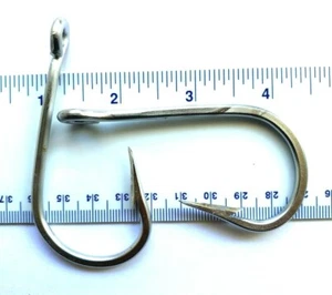 20 GT Stainless Steel Big Game Tuna Hooks size 9/0 7691S - Picture 1 of 1