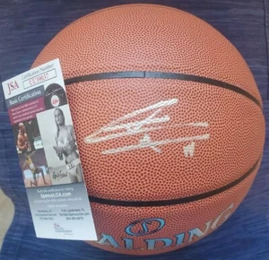 Tyler Herro Signed NBA Basketball w/ JSA COA #UU39037 Miami Heat - Picture 1 of 5