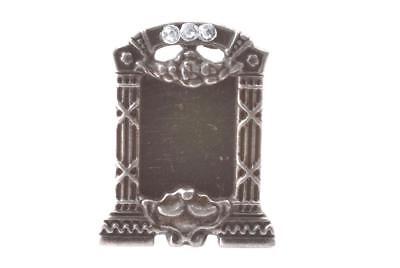 Dollhouse Miniature Fancy Photo Frame With Rhinestones 1:12 Scale Art Deco • 3.75£