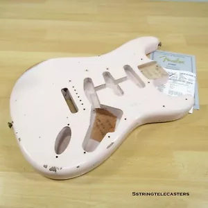 Fender Custom Shop Edición Limitada 63 Reliquia Stratocaster Carrocería Rosa Nitro Años 60 Strat - Imagen 1 de 8