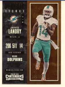 JARVIS LANDRY 2017 PANINI NFL CONTENDERS PLAYOFF TICKET /249 - Picture 1 of 1