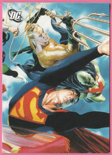 DC Legacy Chase Card #AR8  Art by Alex Ross.  Rittenhouse Archives - 2007