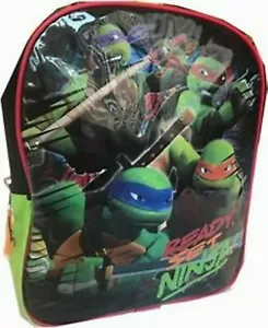 Teenage Mutant Ninja Turtles 12 inch Children's School Backpack Ready Set Small - Picture 1 of 1