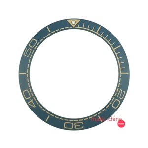 41.5mm Matte Blue Ceramic Bezel Insert for Master Sea Diver Ocean Watch - Picture 1 of 2