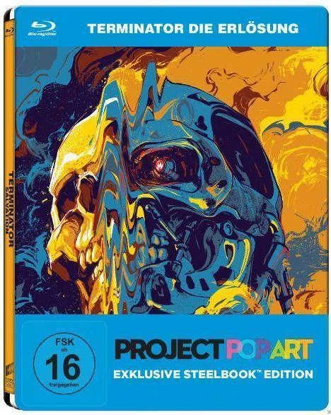 TERMINATOR: DIE ERLÖSUNG (Christian Bale) Blu-ray Disc, Steelbook NEU+OVP - Bild 1 von 1