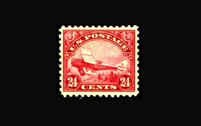 US Air Mail Stamp-Mint OG&H, VF/XF S#C6 Very Very lightly hinged, very fresh and - Image 1 of 1
