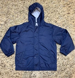 George Boy’s jacket size small 6/7 fully lined blue/grey pockets pre-owned top. - Picture 1 of 12