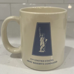 77th United States Army Reserve Command Ceramic Coffee Mug US Army Cup USA - Picture 1 of 7