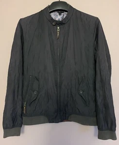 Ted Baker Giacca Uomo Stile Bomber Nera Taglia 4 (Grande) - Foto 1 di 6