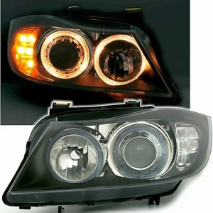 Scheinwerfer für BMW E90 Angel Eyes LED Blinker 03.2005-08.2008 - Afbeelding 1 van 4