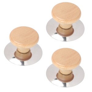  3 Pcs Lid Replacement Knobs Handle Wonderful Workmanship Pot Cover