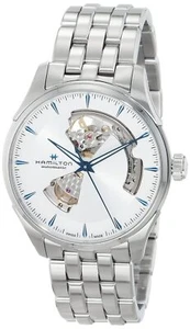 Hamilton Jazzmaster Open Heart Swiss Automatic Watch 40mm Case Silver Dial Si... - Picture 1 of 6