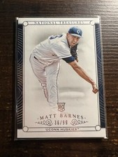 A104,846 - 2015 National Treasures Collegiate Multisport #185 Matt Barnes/99