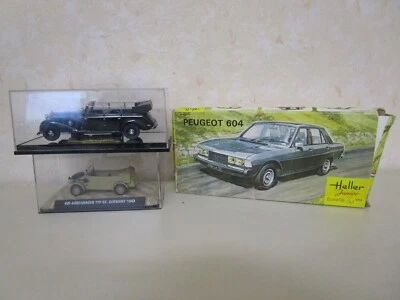 Signature Models Mercedes 770 Kübelwagen VW  Typ 82 Militär Wehrmacht Peugot 604 - Bild 1 von 4