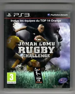 JEU PS3 ★ JONAH LOMU RUGBY CHALLENGE ★ SONY PLAYSTATION 3 ★ COMPLET - Bild 1 von 2