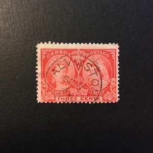 BroadviewStamps Canada #53 used F-VF. PM Alvinston, ON 07SEP1897 - Picture 1 of 2