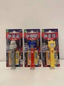 3 x Transformers One Megatron Bumblebee & Optimus Prime PEZ Dispenser 2024 C5 - Picture 1 of 9