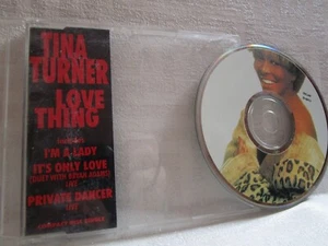 Tina Turner Love Thing Capitol Records CDCL 644 Picture Disc CD Single - Picture 1 of 4