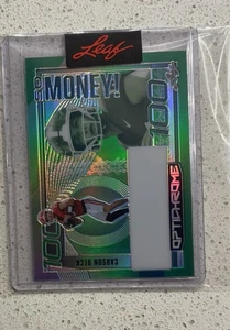 Carson Beck RC 2024 a prueba de hojas uno de los huracanes de Miami - Imagen 1 de 2