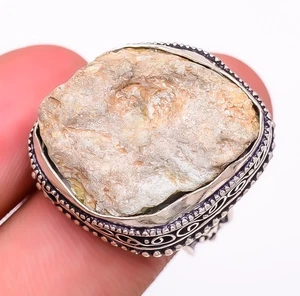 Unakit grober Edelstein Handarbeit Antik Design Schmuck Ring Gr.7,5 LR-7737 - Bild 1 von 3