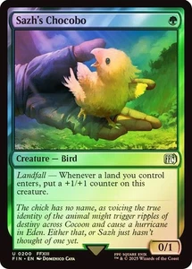 Sazh's Chocobo (0200) - Final Fantasy - Uncommon (Foil) - Picture 1 of 1