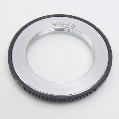 UNBRANDED M42 LENS to CANON FD  MOUNT CAMERAS - LENS ADAPTER #AD837 - Image 1 of 2