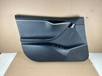 12-20 Tesla Modelo S Frontal Izquierdo Interior Puerta Panel Borde Tarjeta Cubierta 1007949-00 Foto 1 de 4